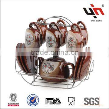 Y2750 Hot New Porcelain Tea Coffee Set