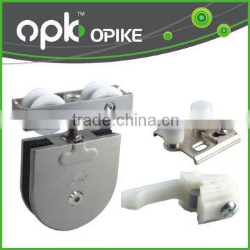 Twin-cam wheel Heavy Duty Glass Door hanging sliding roller