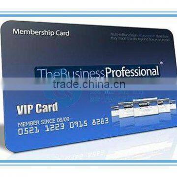 Custom PVC Plastic Card with Embossing Serial Numbers
