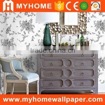 3D factory china simple design heat resistant wallpaper