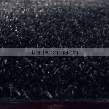 BLACK short PP artificial grass /erba sintetica carpet 7mm--20mm, Decoration,decking,roof turf