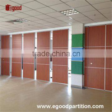 Operable divider with door for conference room