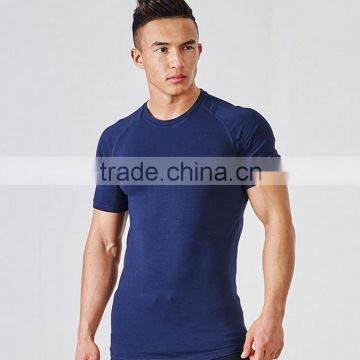 Top quality running t-shirts gym t shirt plain man fitness tshirt