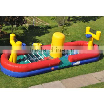 inflatable interactive first goal bungee game