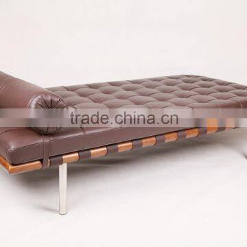 living room furniture leather daybed Barcelona daybed