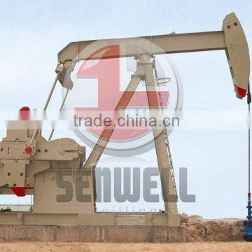 Oil well frictional type pumping units