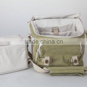 Caden Canvas Functional Camera Large Shoulder Bag photo-5