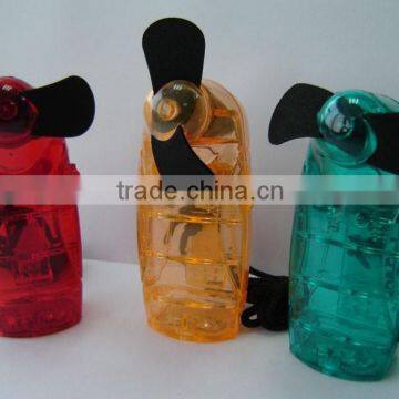 plastic handhold mini pocket fan