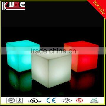 Indoor and Outdoor Decoration Rechargeable LED Cube For LED Furniture Lighting