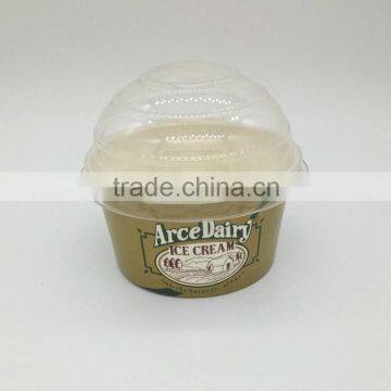 High Quality eco friendly single wall Custom Print Paper Bowls for Soup and Ice Cream