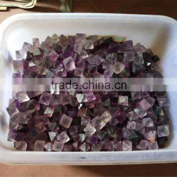 Purple Fluorite Crystal Polyhedron Tumble photo-3