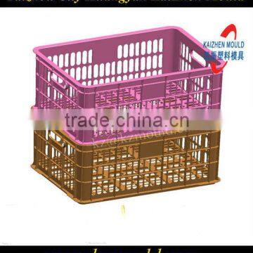 Plastic injection circulating box mould