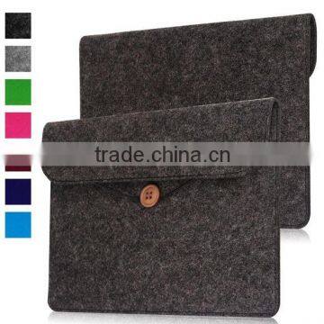 Classic Compact Felt Pouch Case Leather Case for 2016 Kindle Oasis e-Reader, Felt Case for e-Reader 2016 Kindle Oasis