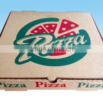 Attractive and designed well kraft pizza box/cheap price and high quality pizza box