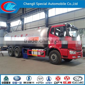 Hot sale LPG transportation truck factory direct LPG tank truck FAW 35.5CBM pressure tank truck