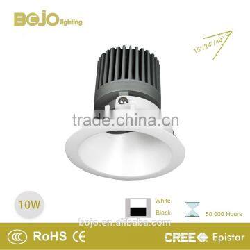 Hot selling Adjustable 10w cob led downlight for commercial lighting