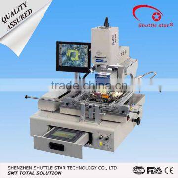 Hot air BGA rework station chip solder desolder machine with split vision alignment
