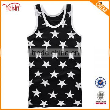 Custom mens cotton tank top manufacturer