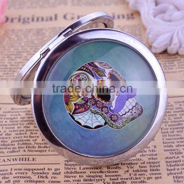 Cosmetic Mirror With Skull Designs