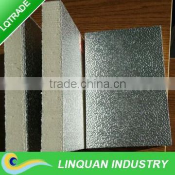 Double Sided Aluminum Foil PU Polyurethane Foam Duct Panel