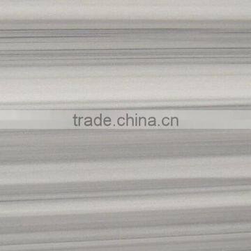 China natural stone Chinese stripe white marble slab/tile