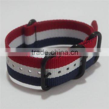 PVD Buckle 1.5mm Thickness 24mm Nylon Watch Band photo-3