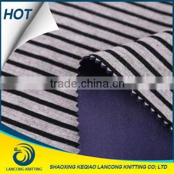 Fashion Spandex Beautiful Stretch Stripes Knit Fabric photo-2