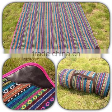 cotton waterproof camping mat / picnic mat/BBQ mat