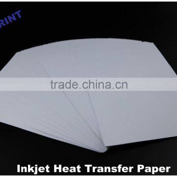 Light A4 t-shirt heat transfer paper for cotton fabrics/transfer paper for canon printer/transfer paper for cotton