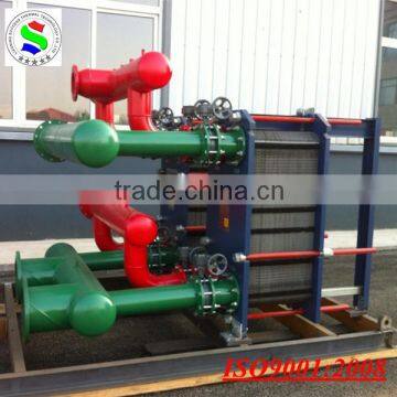 low investment gas to water heat exchanger unit
