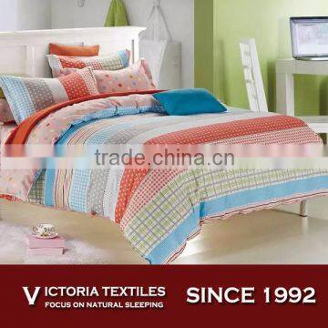 100% Cotton Duvet Quilt Comforter Doona Blanket Cover Bedding Set Bed Linen