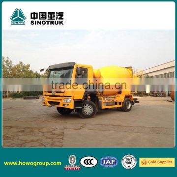 SINOTRUK 4x2 mini truck concrete mixer truck factory price