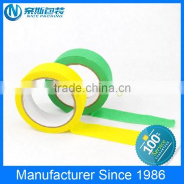 Hot sale single sided green masking tape for painting