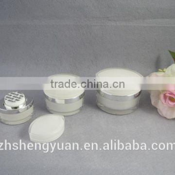 plastic empty cosmetic containers jars