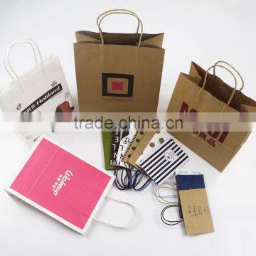 Wholesale Price Custom Paper Bag Luxury Shopping Paper Kraft Bag With Your Own Logo photo-6