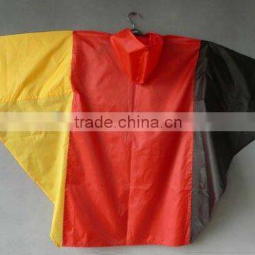 National poncho raincoat for sport