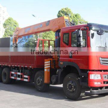 18 Ton Truck Mounted Crane SQ18S5 on Sale 450 Kn.m at 2.5 m Crane Truck High Quality