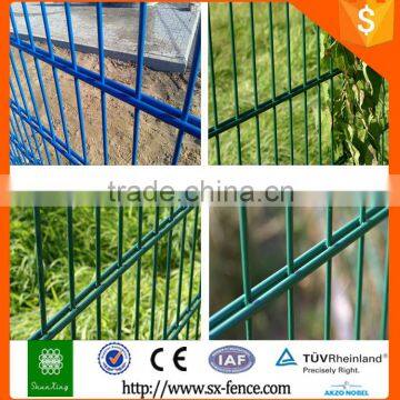 Powder Coated Welded Double Wire 868mm 656mm 2D Panel Fence