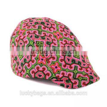 2016 New Arrival Miao Embroidery Hats Cheap Wool Hats