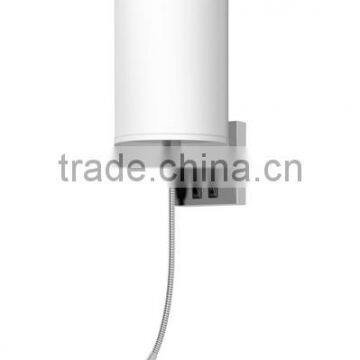 Best Price Brushed Nickel Power Outlet Hotel Wall Lamp Reading Lamp for USA Canada Mexico UL CUL ETL From Zhongshan Factory