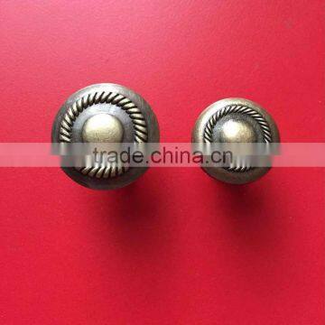 Shabby Chic Round Zinc Alloy Cabinet door Knobs