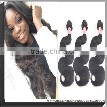 Huixin Hair Wholesale factory price unprocessed 6a body wave cheap virgin Indian hair