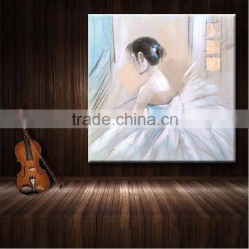 Modern Handmade Dancing Painting On Canvas 42937