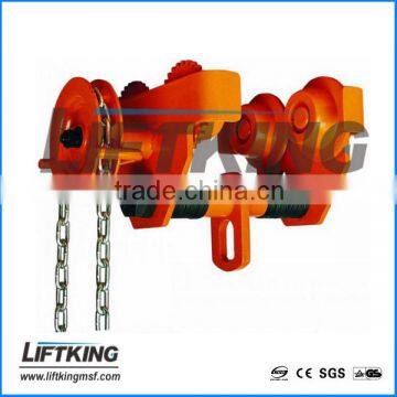 geared lifting trolley