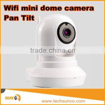 Mini wireless security camera wifi 720P P2P ip network cmos cctv home surveillance pan tilt