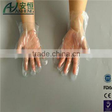 food service high density disposable plastic gloves for single use