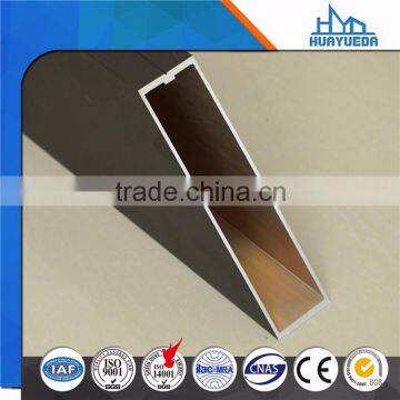 Aluminum profiles for curtain wall