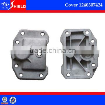 Casting Aluminum Cover 1240307424 For Chinese bus ZF Gear Box S6-90 Parts