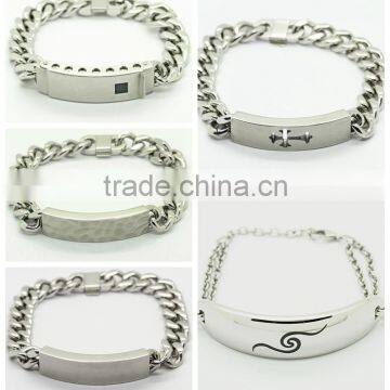 Hot chain stainless steel bracelet new design titanium bangle