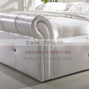 Furniture Baroque Bedroom Bed Wooden Furniture Design photo-3
